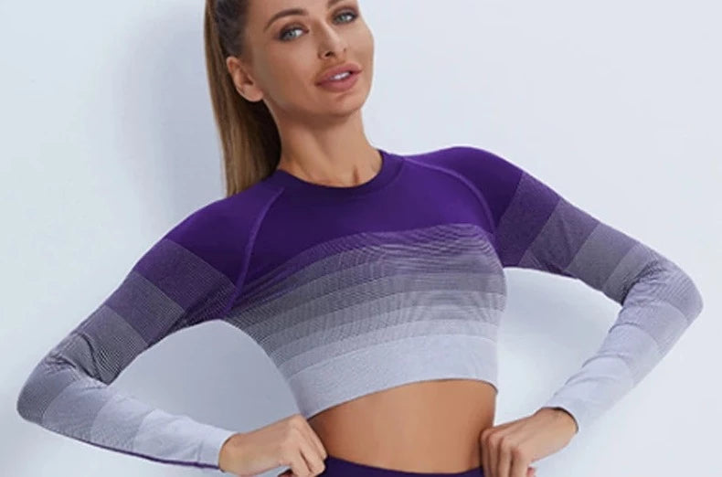 Gradient Seamless Yoga Set