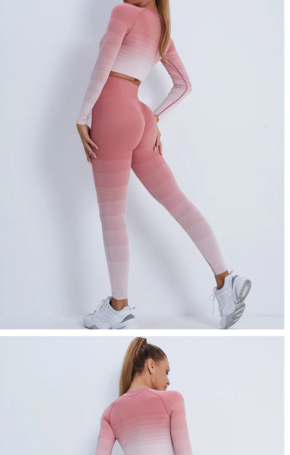 Gradient Seamless Yoga Set