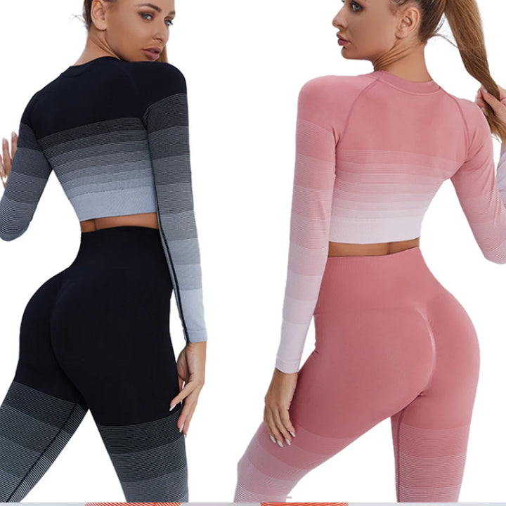 Gradient Seamless Yoga Set