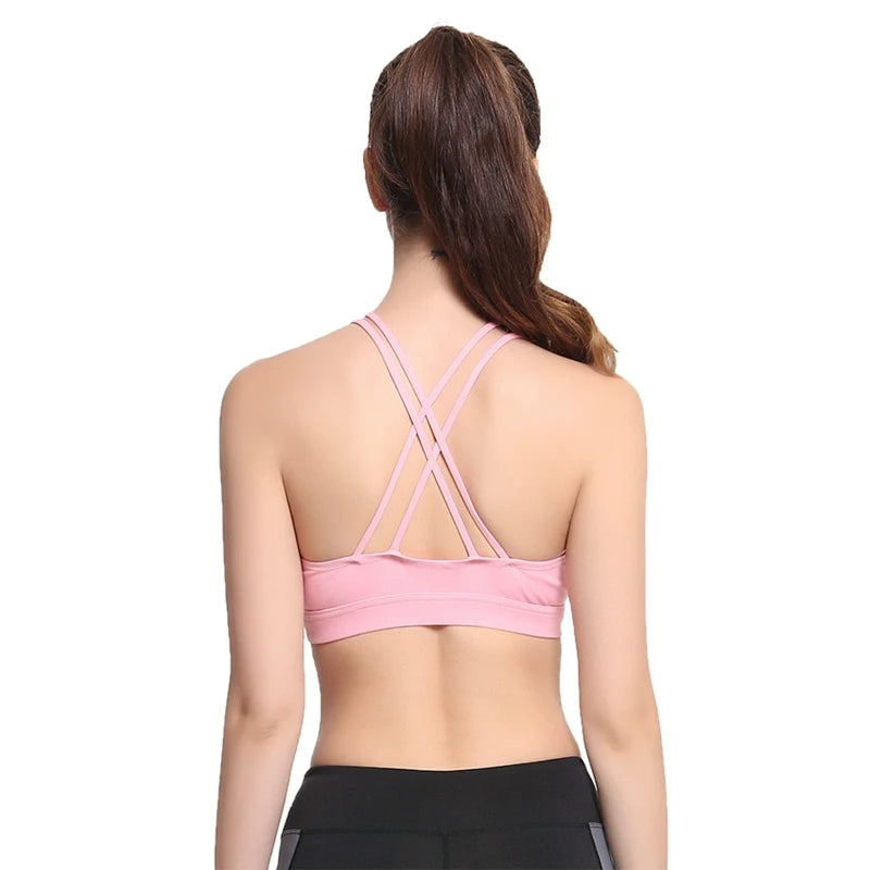 V Neck Backless bra