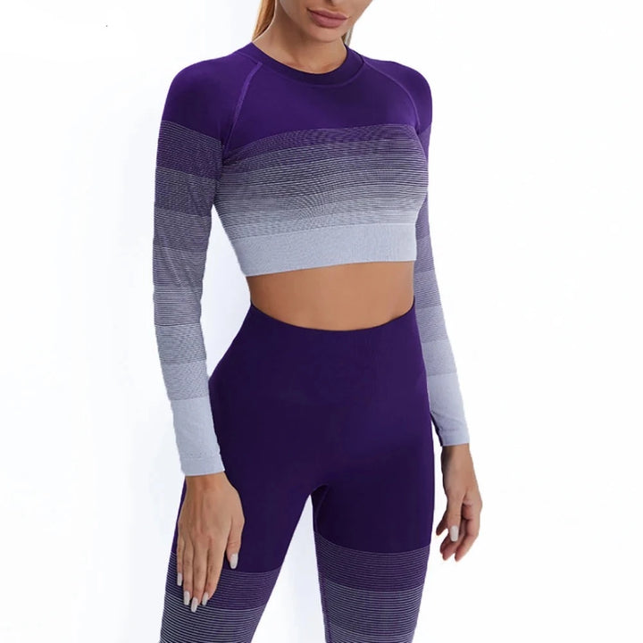 Gradient Seamless Yoga Set