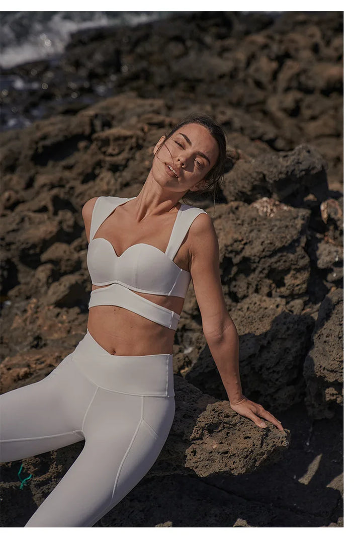 Breathable yoga set