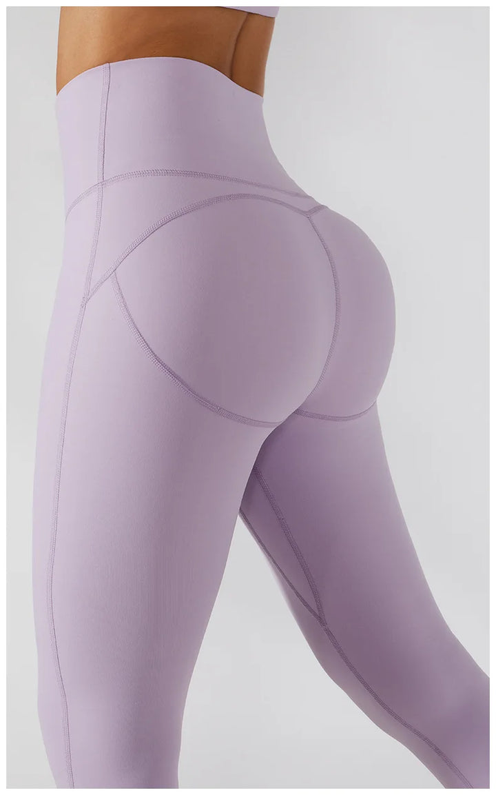 Seamless  Zipper Yoga leggings