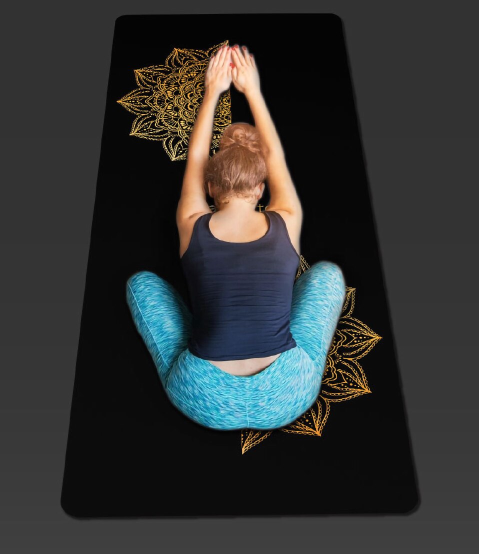 Mandala yoga mat