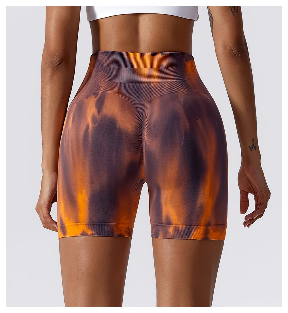 Crocus Yoga Shorts