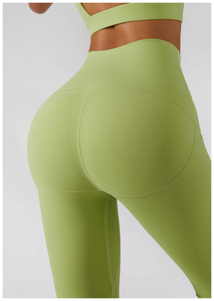 Seamless  Zipper Yoga leggings