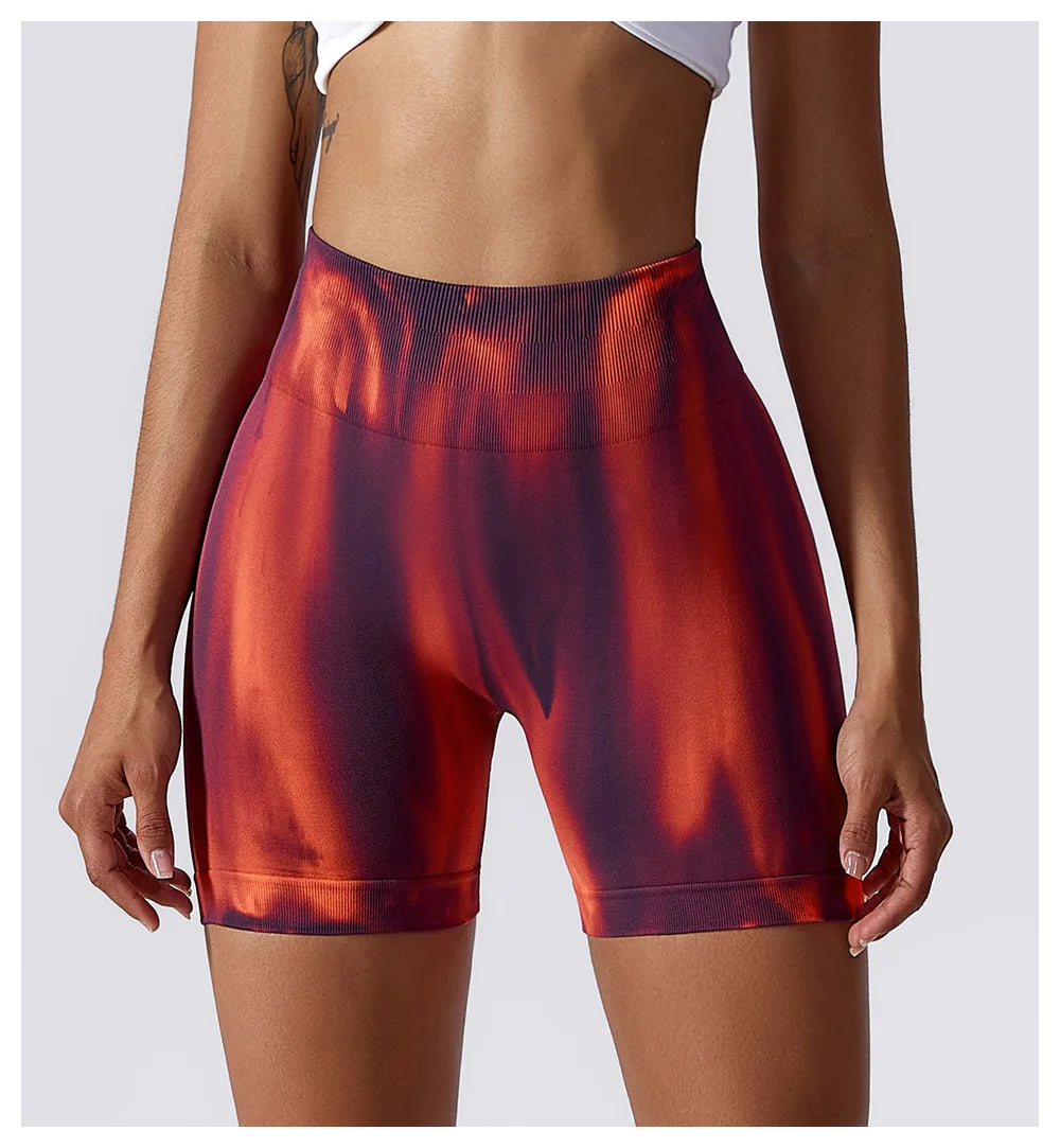 Crocus Yoga Shorts