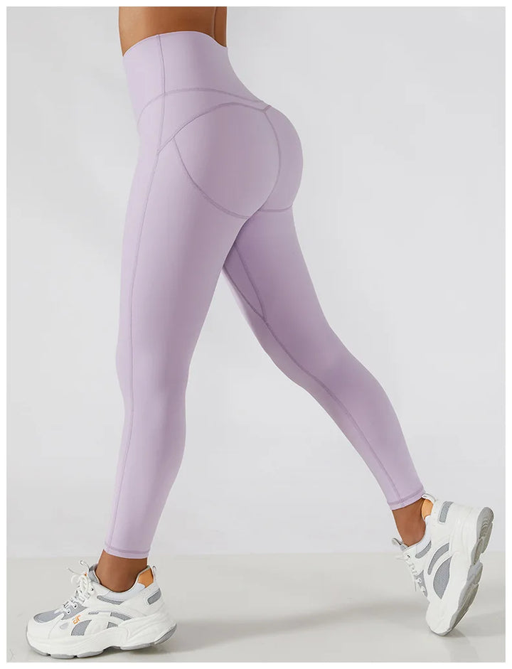 Seamless  Zipper Yoga leggings