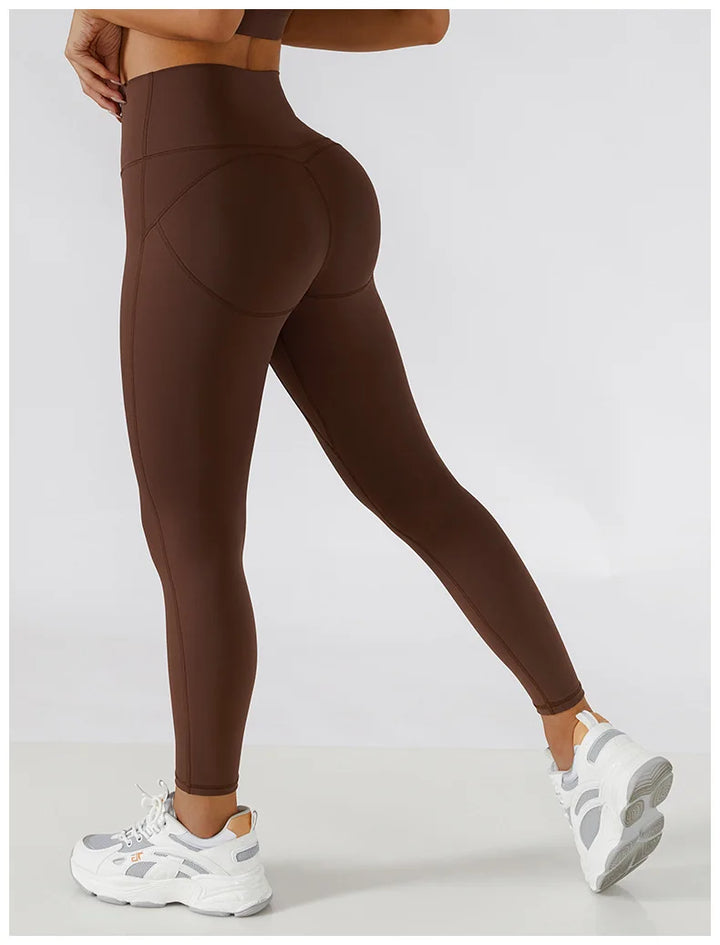 Seamless  Zipper Yoga leggings