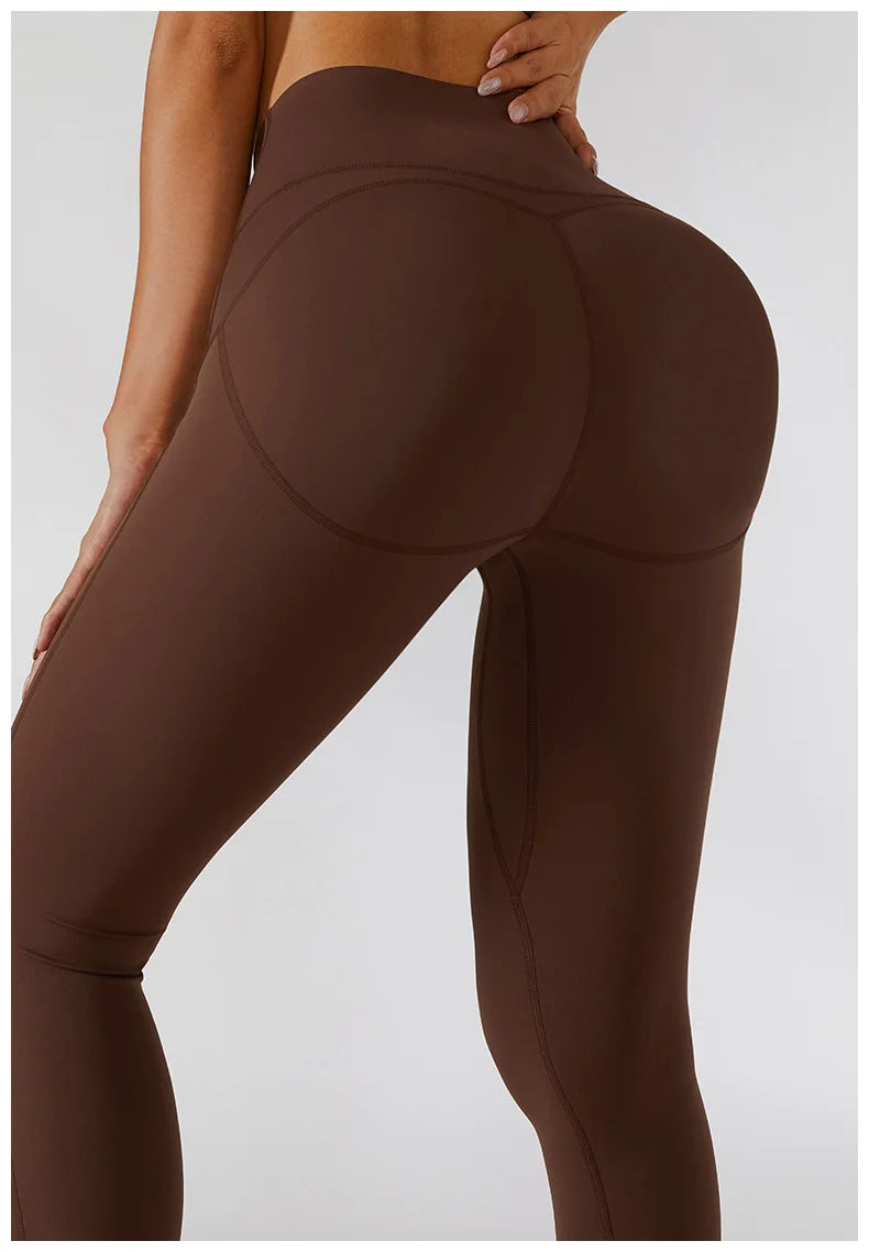 Seamless  Zipper Yoga leggings