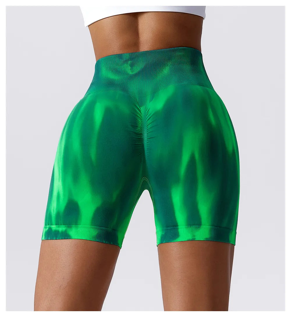 Crocus Yoga Shorts