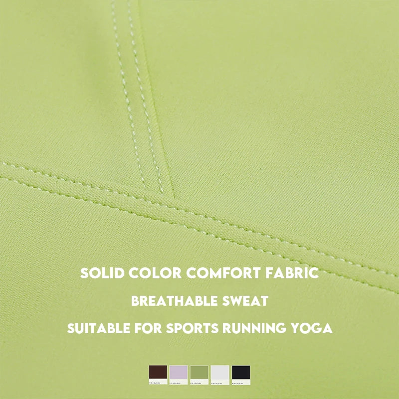 Seamless  Zipper Yoga leggings