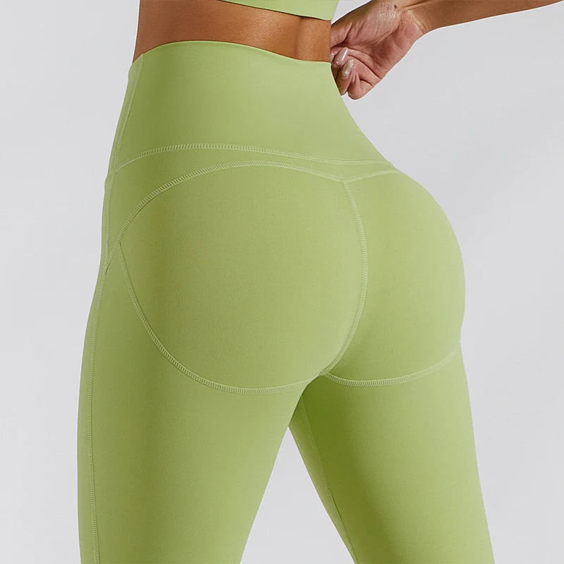 Seamless  Zipper Yoga leggings