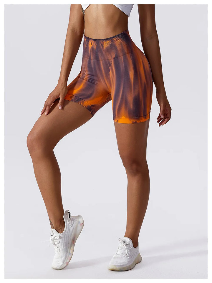 Crocus Yoga Shorts