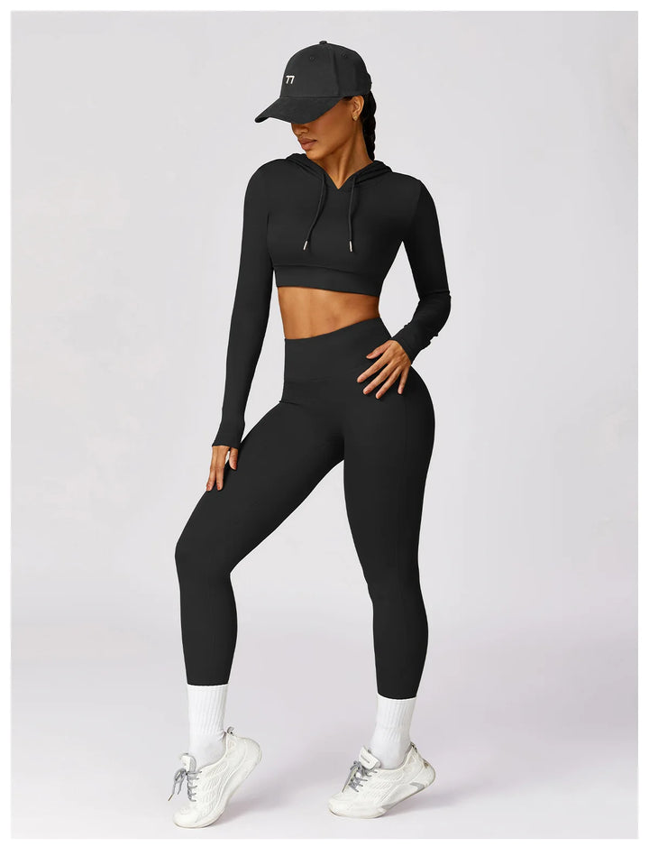 Laurel Hooded Yoga SET