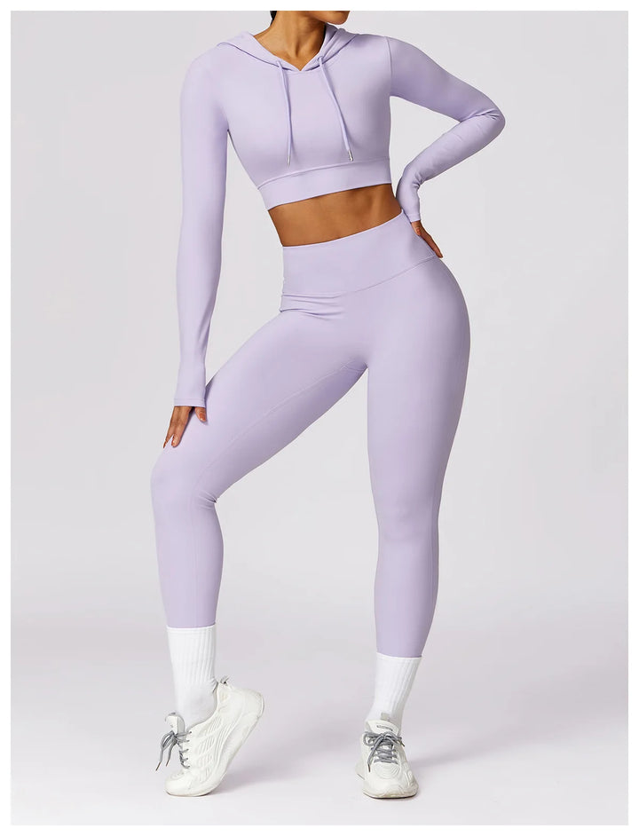 Laurel Hooded Yoga SET