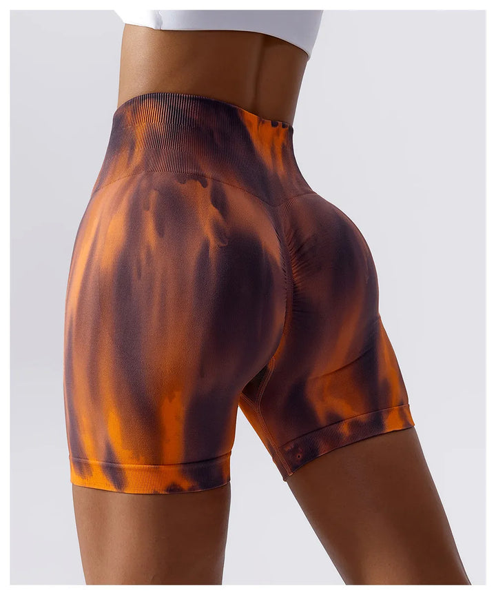 Crocus Yoga Shorts