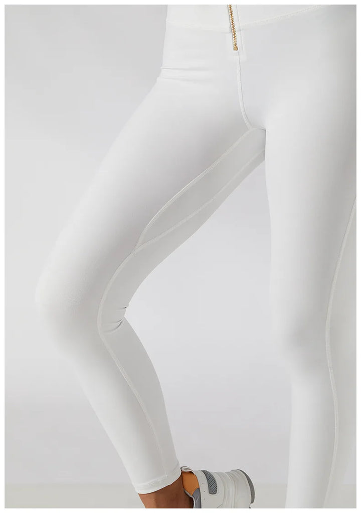 Seamless  Zipper Yoga leggings