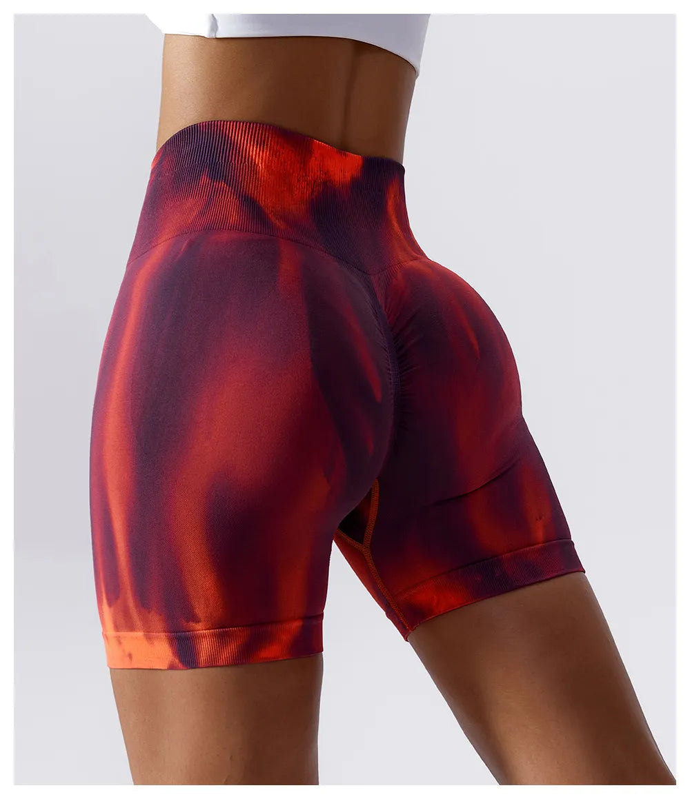 Crocus Yoga Shorts