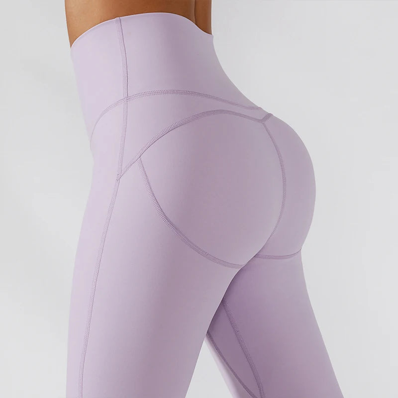 Seamless  Zipper Yoga leggings