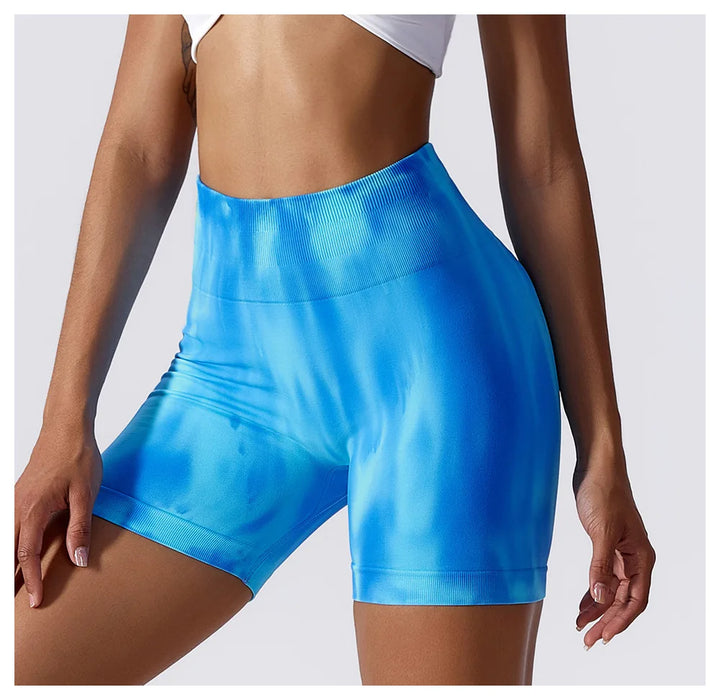 Crocus Yoga Shorts