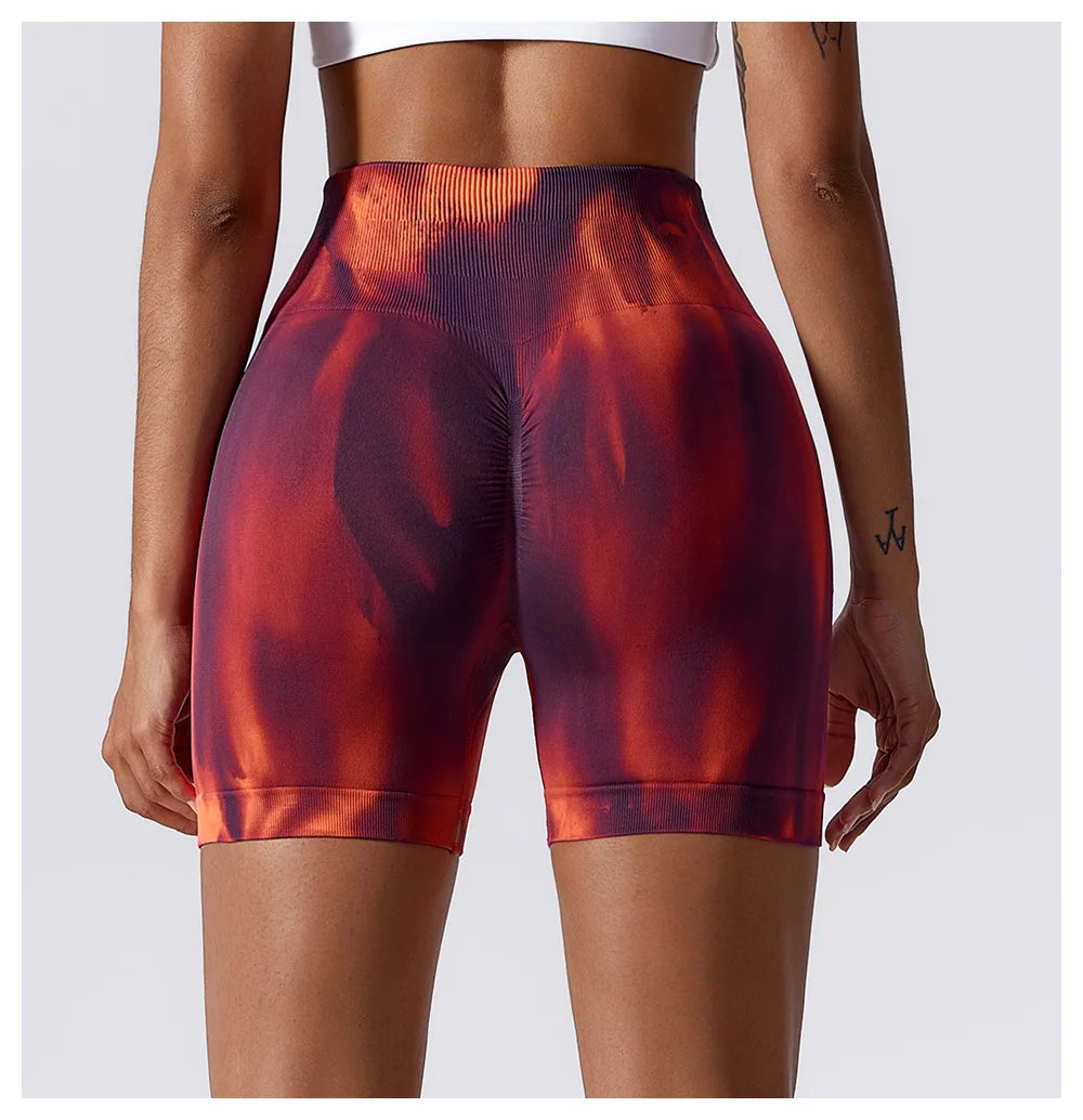 Crocus Yoga Shorts