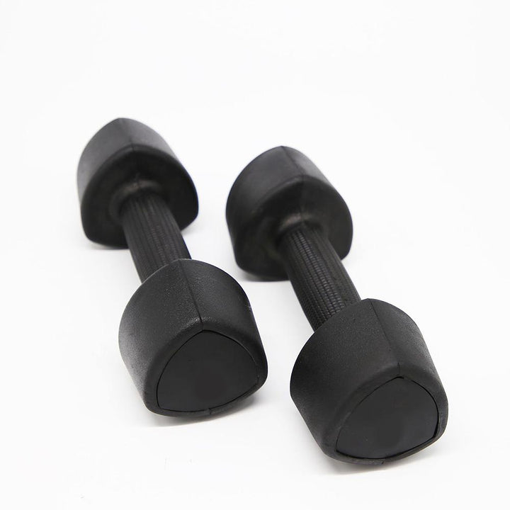 Hyre black dumbbells'